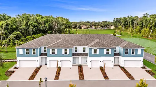 New construction Townhouse house 1125 Red Buckeye Ct, Deland, FL 32720 plan Abbey - image 1