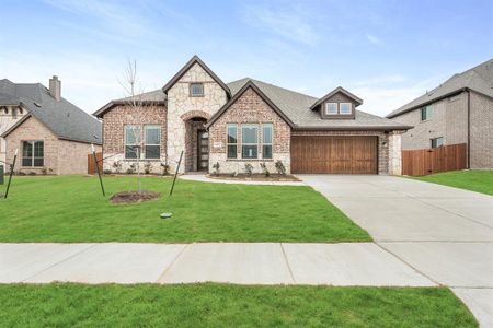 New construction Single-Family house 4402 Bel-Air Drive, Midlothian, TX 76065 Caraway- photo 0