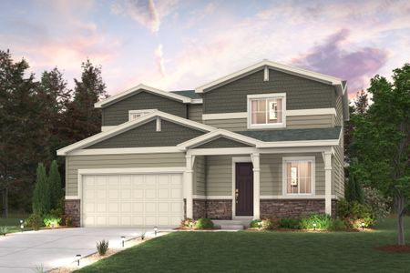 New construction Single-Family house Dacono, CO 80514 plan The Ontario - image