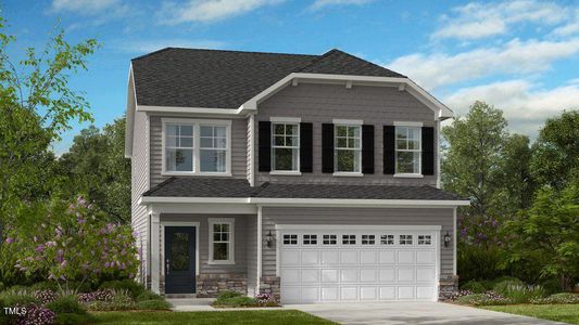 New construction Single-Family house 504 Soar Ln, Wendell, NC 27591 plan Quincy - image