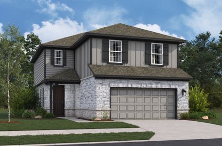 New construction Single-Family house 2208 Gabby Cole Ln, San Antonio, TX 78253 plan Hughes - image