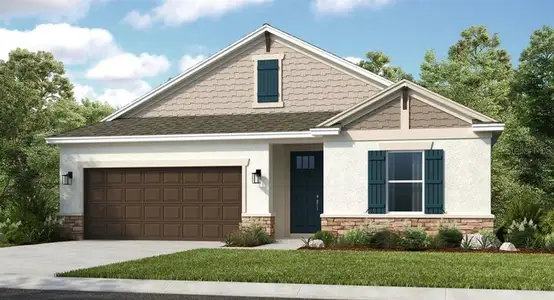 New construction Single-Family house 2265 Cypress Creek St, Auburndale, FL 33823 plan Grenada - image