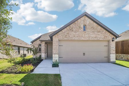 New construction Single-Family house 444 Silent Pond Park, Lavon, TX 75166 plan Boxwood - 30' Smart Series - image