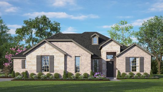 New construction Single-Family house 722 Winecup Wy, Midlothian, TX 76065 plan Concept 2555 - image