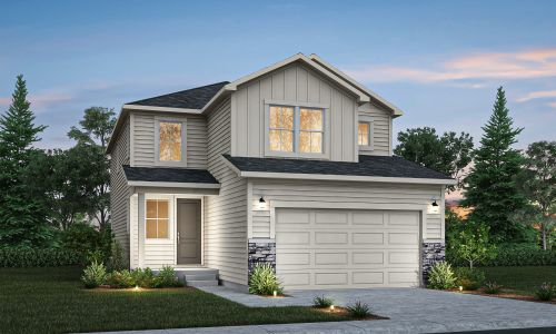 New construction Single-Family house 12001 Lake Trout Dr, Colorado Springs, CO 80925 plan Orchid - image 2