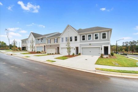 New construction Townhouse house 401 Carrera Ln, Acworth, GA 30102 Brooks- photo 0