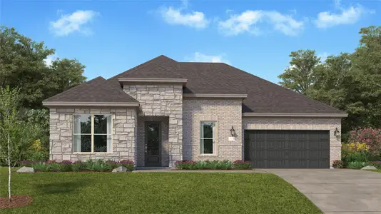 New construction Single-Family house 2515 Tranquil Cedar Dr, Rosenberg, TX 77469 plan Charleston - image