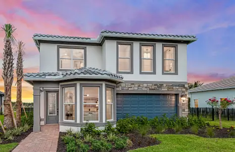 New construction Single-Family house 10486 Northbrook Cir, Palm Beach Gardens, FL 33412 plan Riverwalk - image