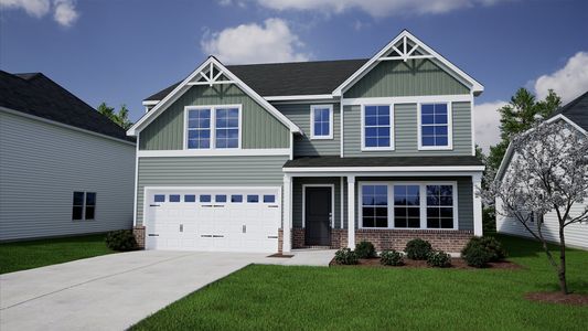New construction Single-Family house 108 Harriette Ct, Lillington, NC 27546 plan Turner - image