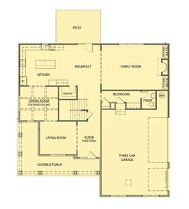 New construction Single-Family house 7632 Capps Ridge Ln, Douglasville, GA 30135 plan Cleveland - image 3