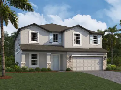 New construction Single-Family house Hudson, FL 34669 plan Malibu - image