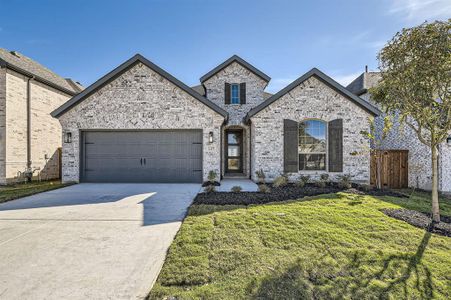 New construction Single-Family house 137 Tierra Blanca Lane, Rhome, TX 76078 Plan 1521- photo 0