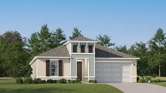 New construction Single-Family house 1387 Broward Dr, Zephyrhills, FL 33541 plan Brindley - image