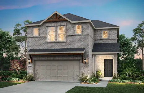 New construction Single-Family house 1011 Olive Dr, Montgomery, TX 77316 plan Ouray - image