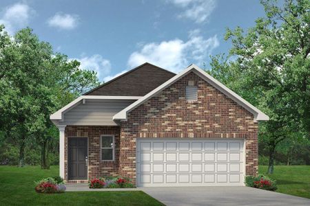 New construction Single-Family house 4302 Wind Swell Lane, South Houston, TX 77053 The Mockingbird II- photo 0