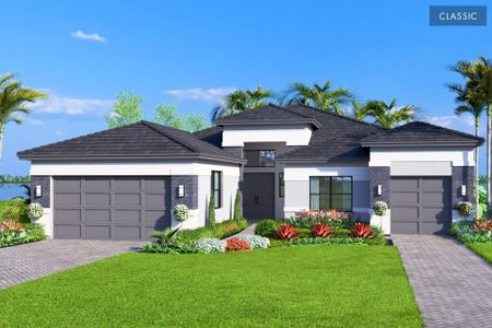 New construction Single-Family house 12320 Sw Calm Pointe Ct, Port St. Lucie, FL 34987 plan Michele II - image