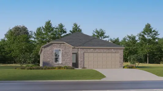 New construction Single-Family house 6848 San Sabastian, Spring Branch, TX 78070 plan Clearwater - image