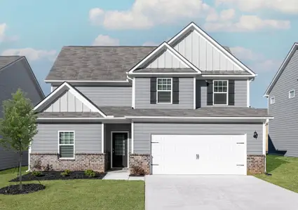 New construction Single-Family house 301 Collins Pl, Villa Rica, GA 30180 plan Hartwell - image