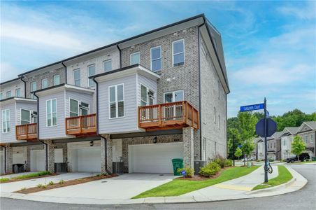 New construction Townhouse house 175 Wards Crossing Wy, Alpharetta, GA 30022 - image
