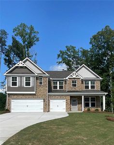 New construction Single-Family house 3251 Thicket Lane, Atlanta, GA 30349 Rosemary II- photo 0