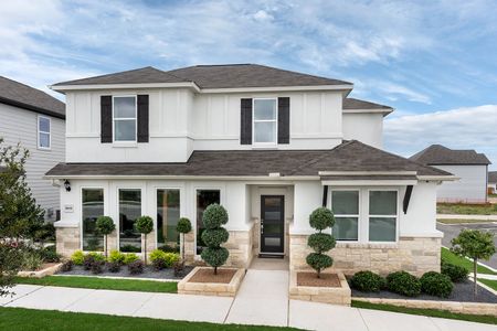 New construction Single-Family house 5909 Beverly Prairie Rd, Del Valle, TX 78617 plan Concho 2 - image