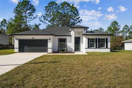 New construction Single-Family house 1861 W Hialeah Dr, Citrus Springs, FL 34434 - image