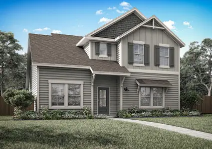New construction Single-Family house 101 W Luna Blue Ln, Jarrell, TX 76537 plan Willie - image