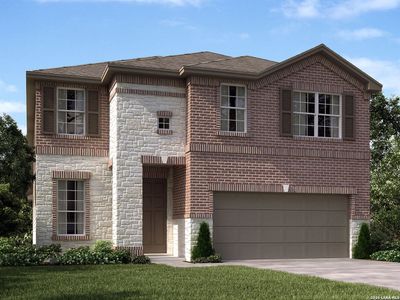 New construction Single-Family house 5563 Ennis Trce, San Antonio, TX 78253 plan Sabine (3008) - image