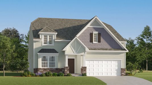 New construction Single-Family house 7164 Juneberry Wy, Maiden, NC 28650 plan Dawson - image