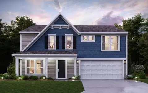 New construction Single-Family house 102 Cherry Glen Wy, Euharlee, GA 30145 plan Jensen - image
