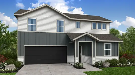 New construction Single-Family house 14101 Axel Johanson Dr, Del Valle, TX 78617 plan Oriole - image