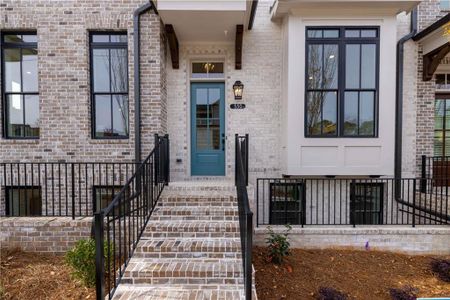 New construction Townhouse house 3228 Brunel Ln, Unit 10, Peachtree Corners, GA 30092 plan The Graham II - image