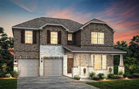 New construction Single-Family house 325 Wagon Spoke Way, Fort Worth, TX 76120 Albany- photo 0