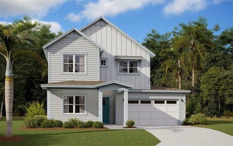 New construction Single-Family house 2984 Garden Trail Bnd, St. Cloud, FL 34771 - image