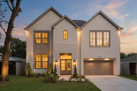New construction Single-Family house 1411 Thornton Rd, Houston, TX 77018 - image
