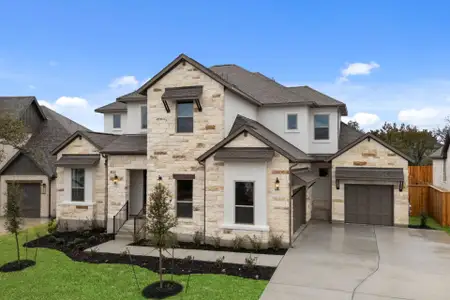 New construction Single-Family house 1004 Twisted Tarpley Ln, Georgetown, TX 78628 plan Kaufman - image