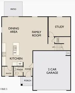 New construction Single-Family house 195 Bedstone Wy, Clayton, NC 27520 plan Splendor - image