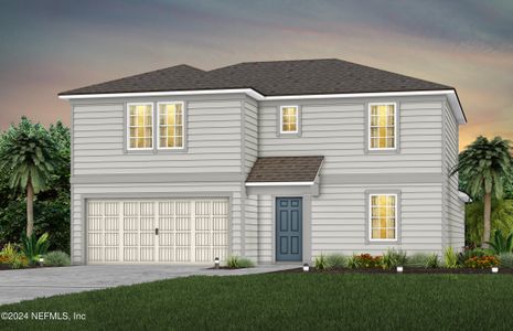 New construction Single-Family house 5633 Bullseye Circle, Jacksonville, FL 32244 Wakefield- photo 0