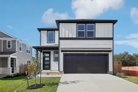 New construction Single-Family house 1232 Lavender Wy, Georgetown, TX 78628 plan Bristol - image