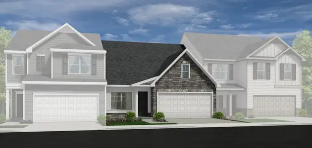 New construction Townhouse house 6 Russet Wy, Newnan, GA 30263 plan Waterford Townhome - image