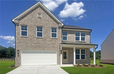 New construction Single-Family house 2076 Jordan Knoll Ln, Lawrenceville, GA 30043 plan The Kershaw - image