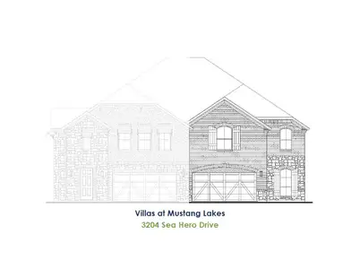 New construction Townhouse house Celina, TX 75009 plan TH Building 27 Unit 2 ML - image