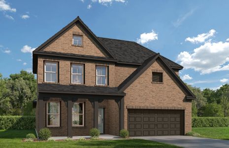 New construction Single-Family house 2615 Cassidy Grove Ct, Crosby, TX 77532 plan The Ashport - image