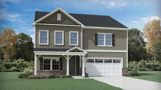 New construction Single-Family house 2229 Birdhouse Lane, Wake Forest, NC 27587 Tryon III- photo 0