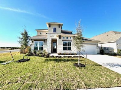 New construction Single-Family house 1001 Ellensburg Dr, Georgetown, TX 78633 plan Zavalla - Single Family Homes - image