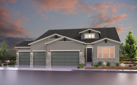 New construction Single-Family house 3947 Breakcamp Court, Castle Rock, CO 80108 - photo 0