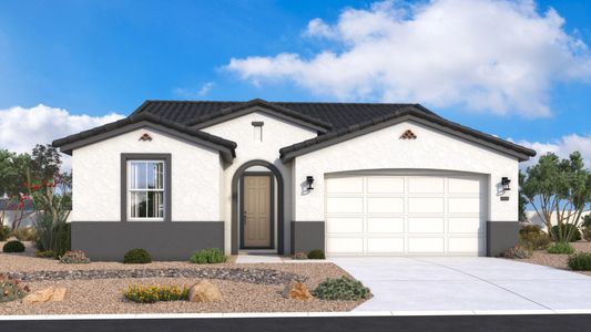 New construction Single-Family house 7210 E Cottonmouth Dr, San Tan Valley, AZ 85143 plan Horseshoe - image