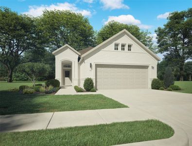 New construction Single-Family house 294 Bendecido Lp, Elgin, TX 78621 Cedar- photo 0