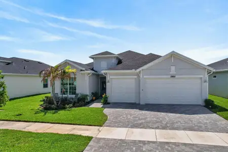 New construction Single-Family house 13892 Se Riversway St, Port Saint Lucie, FL 34984 plan Summerville - image