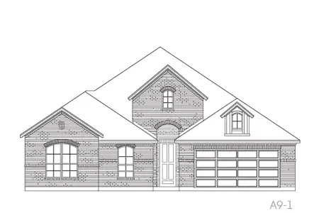 New construction Single-Family house 1868 Vista Wy, Waxahachie, TX 75165 plan Savannah - image